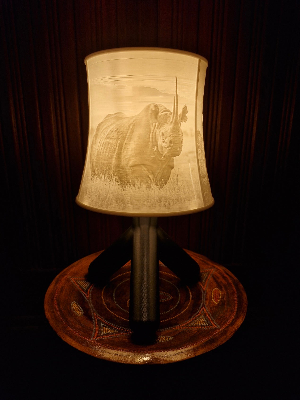 SavannaGlow Table Lamp