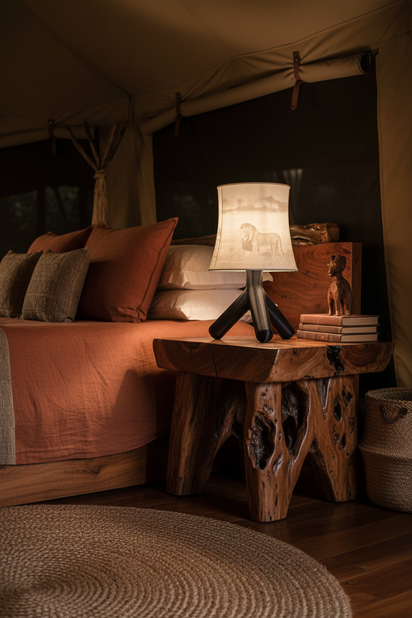 SavannaGlow Table Lamp