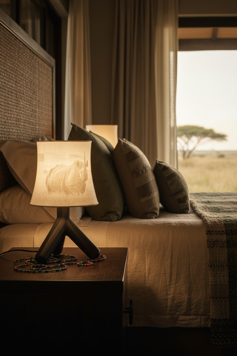 SavannaGlow Table Lamp