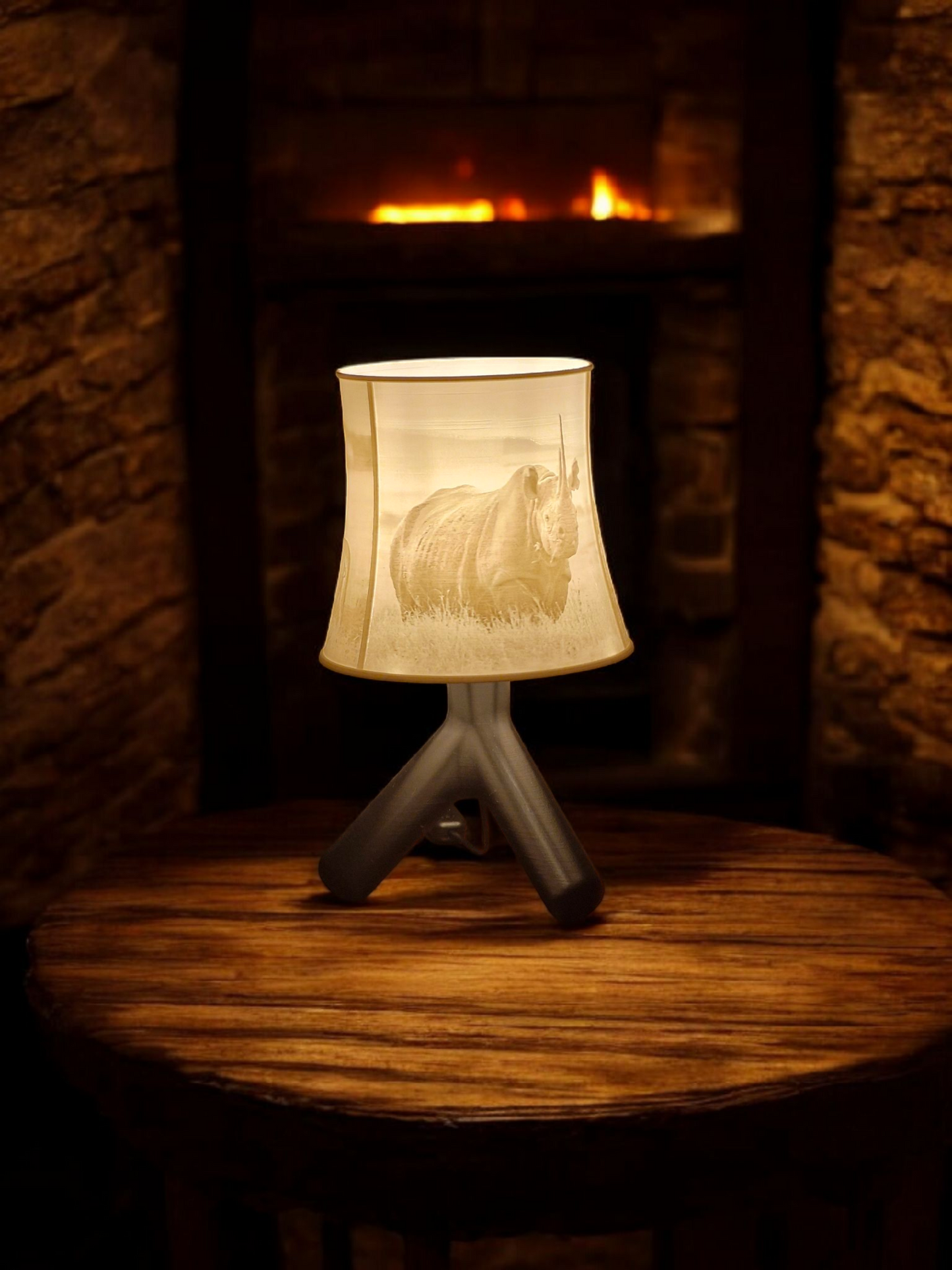 SavannaGlow Table Lamp