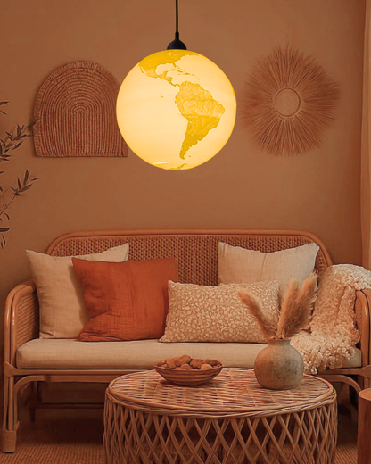 Earth Pendant Lamp – Print3D
