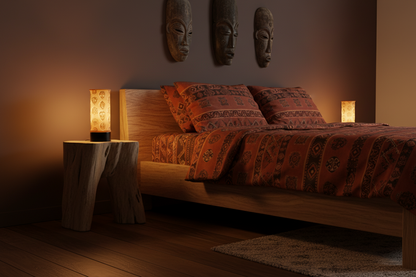 Tribal Mask Glow Lamp