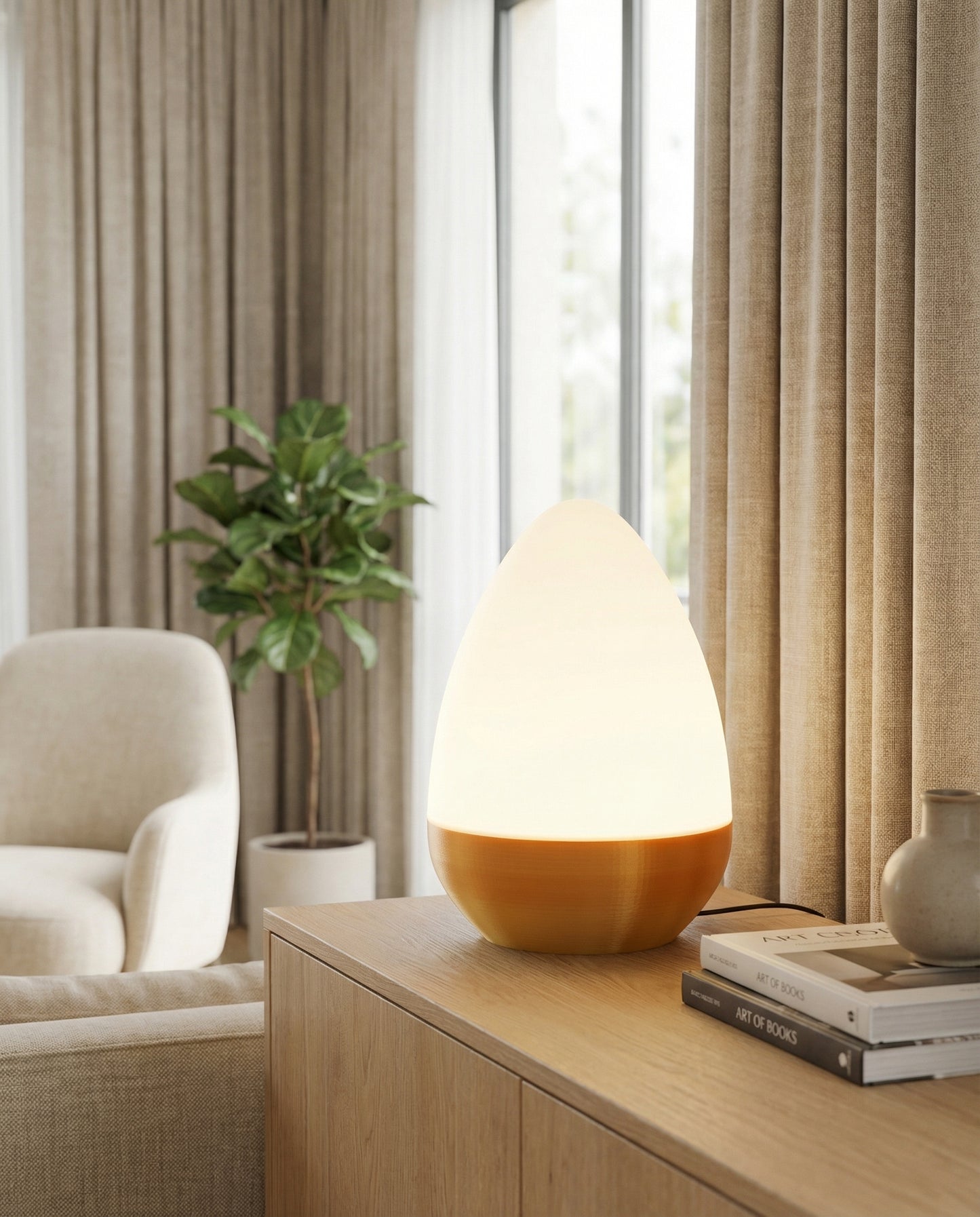 Egg Lamp
