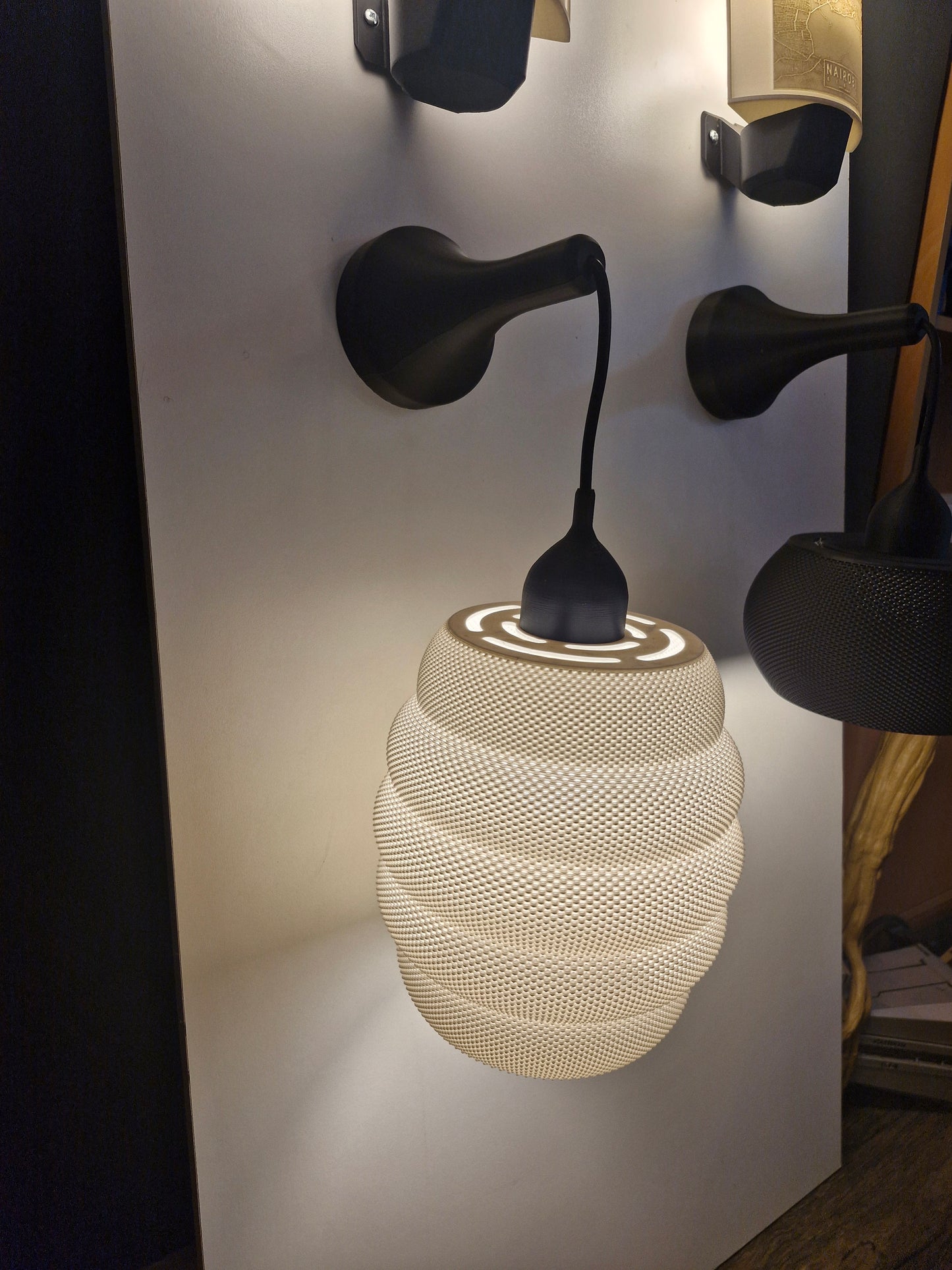 Beehive wall pendant