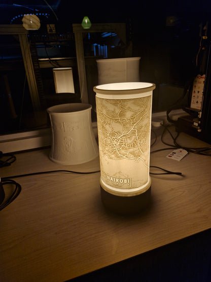 Nairobi StreetMap Glow